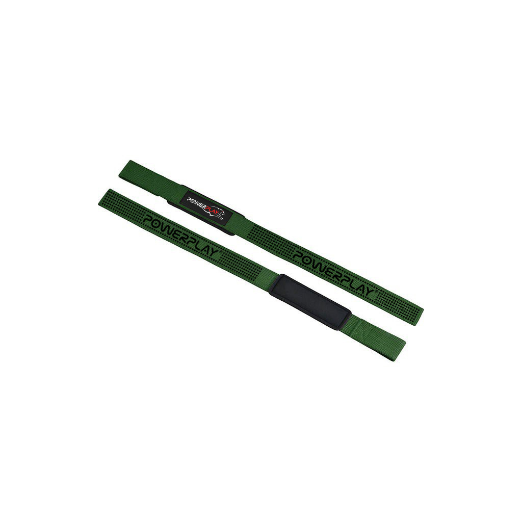 Кистьові лямки PowerPlay 7064 Lifting Gym Straps Зелені (PP_7064_Green) - зображення 4