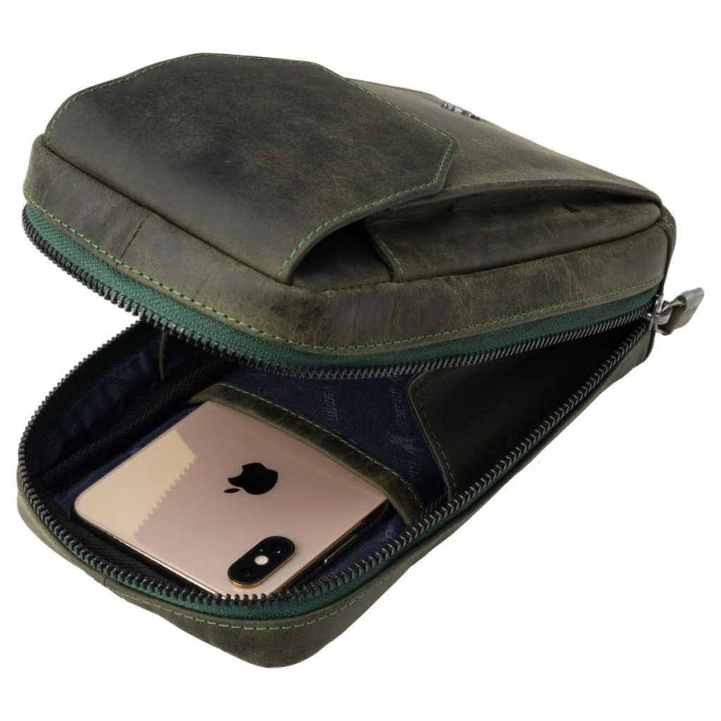 Сумка Visconti S45 Alex Oil Green (S45 OIL GRN) - зображення 8