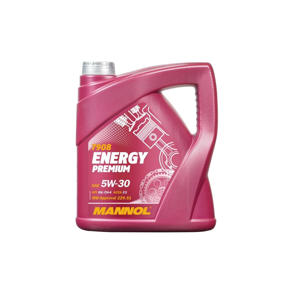 Моторна олива Mannol ENERGY PREMIUM 4л 5W-30 (MN7908-4) - зображення 1