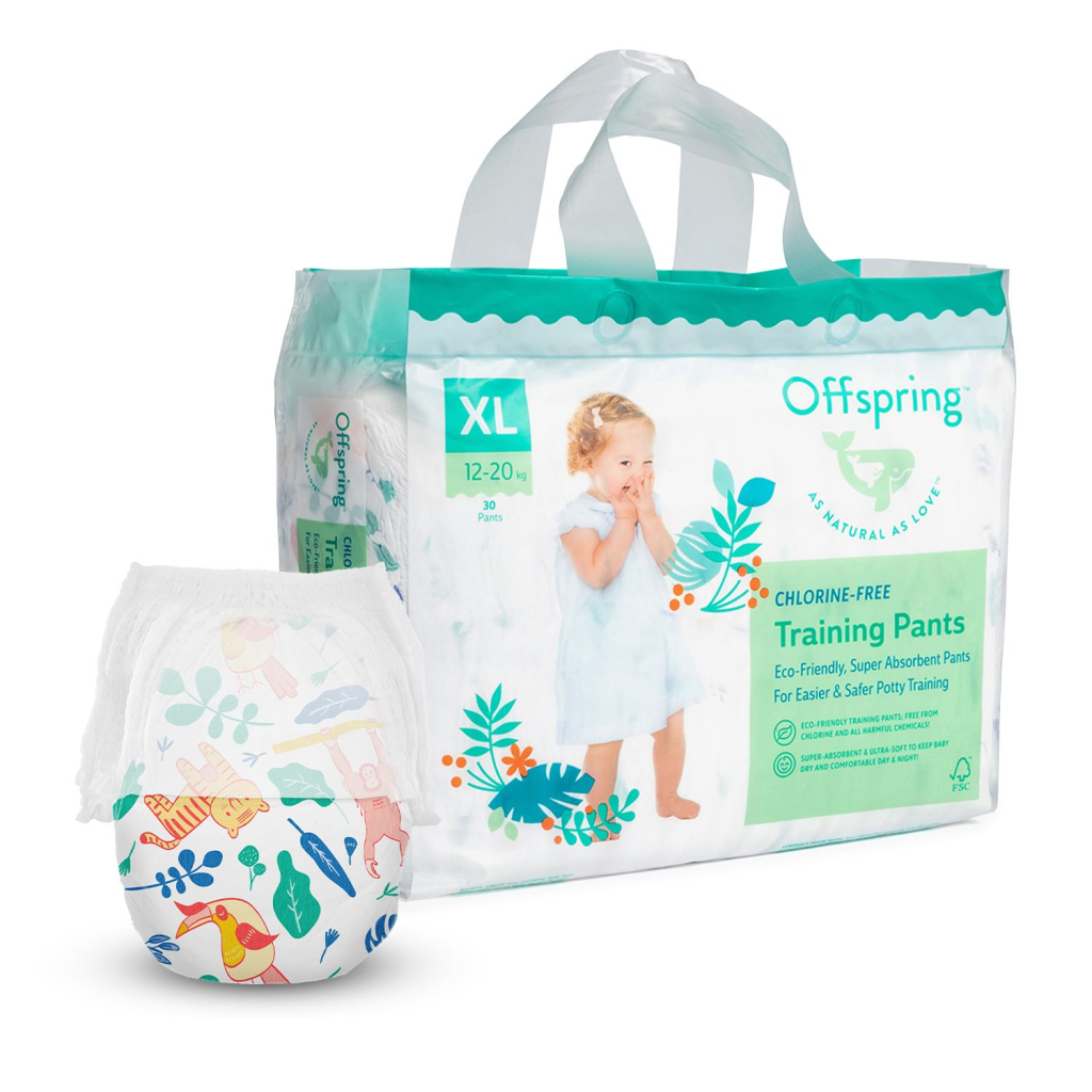 Підгузки Offspring Animalaysia, розмір XL, 12-20 кг, 30 шт (DP-OI-FAP-XL30P-AML) - зображення 1