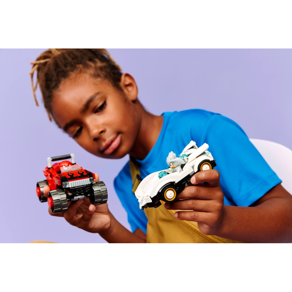 Конструктор LEGO Sonic Автомобіль Сільвера vs. монстр вантажівки Наклза (77118) - зображення 11