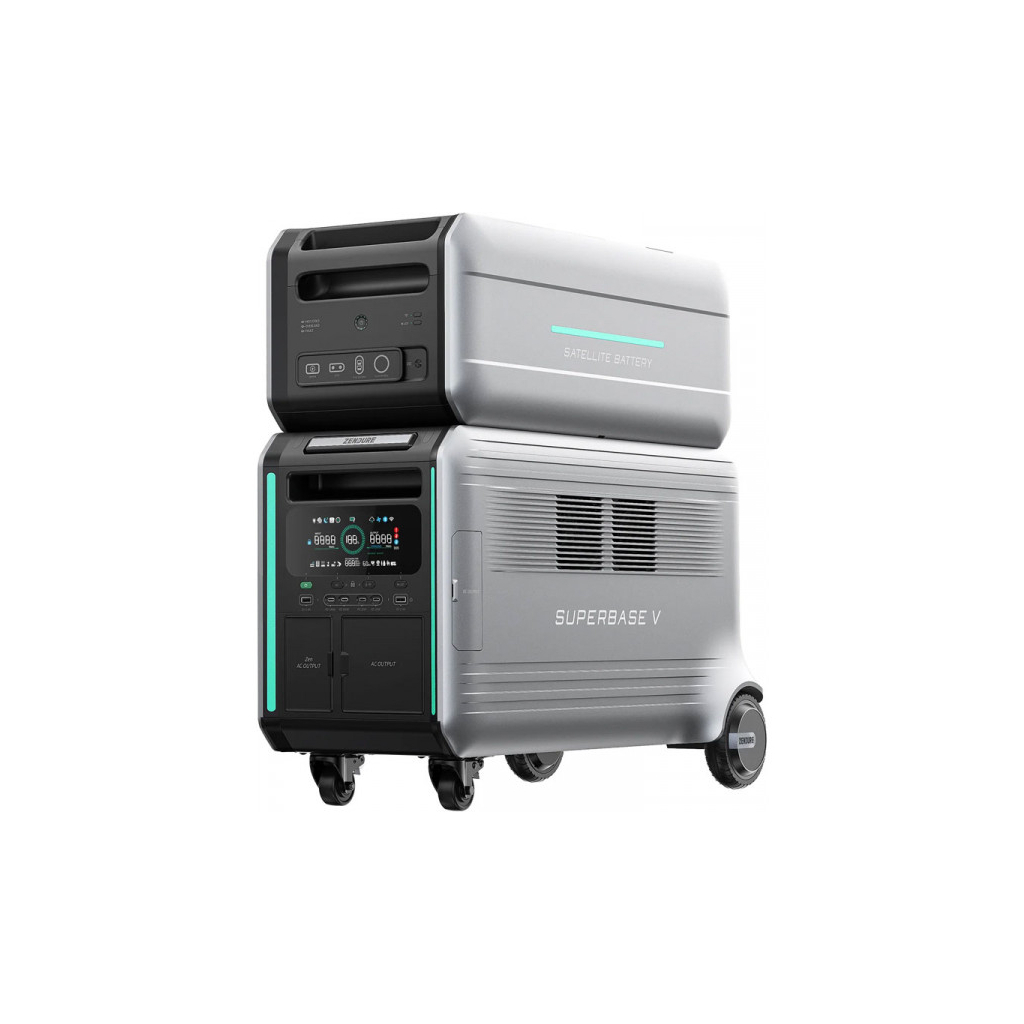 Додаткова батарея для зарядної станції Zendure V6400 Satellite Battery B6400 (ZDSATB6400-GY) - зображення 5