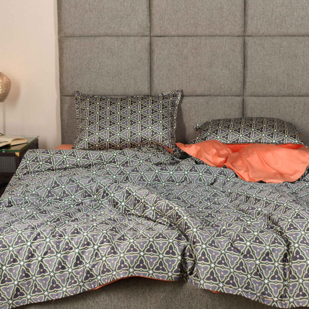 Постільна білизна Viluta Сатин Єгипетська бавовна 03 євро (03_EX_ev) - зображення 4