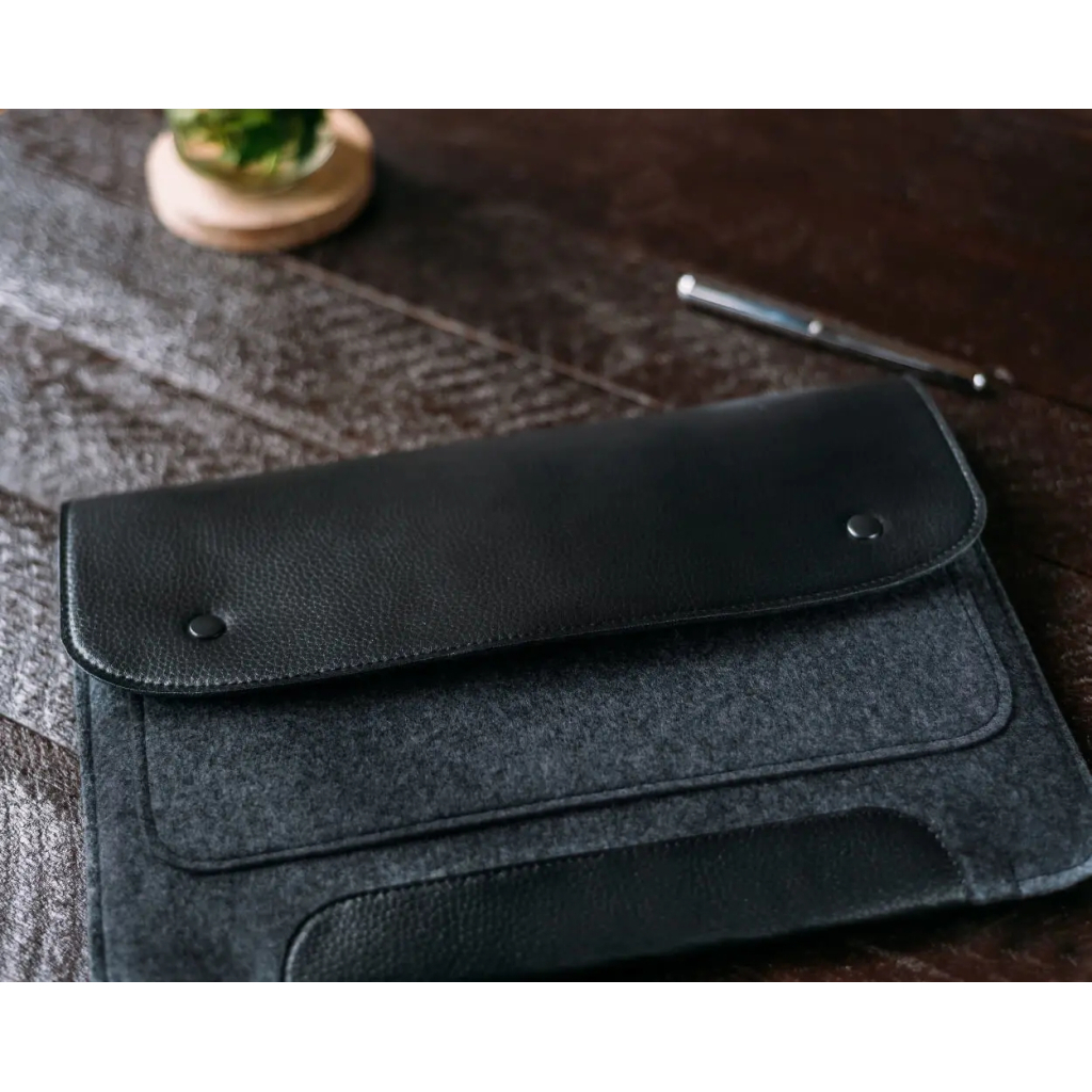 Чохол до ноутбука Gmakin 14" Macbook Pro, button, Black (GM01-14) - зображення 8