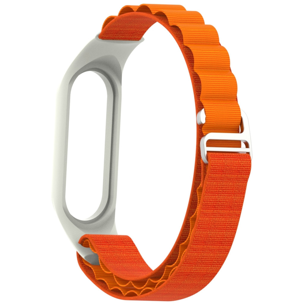 Ремінець до фітнес браслета Armorstandart AlpinaStyle Band для Xiaomi Mi Band 7/6/5/4 Orange (ARM64989) - зображення 2