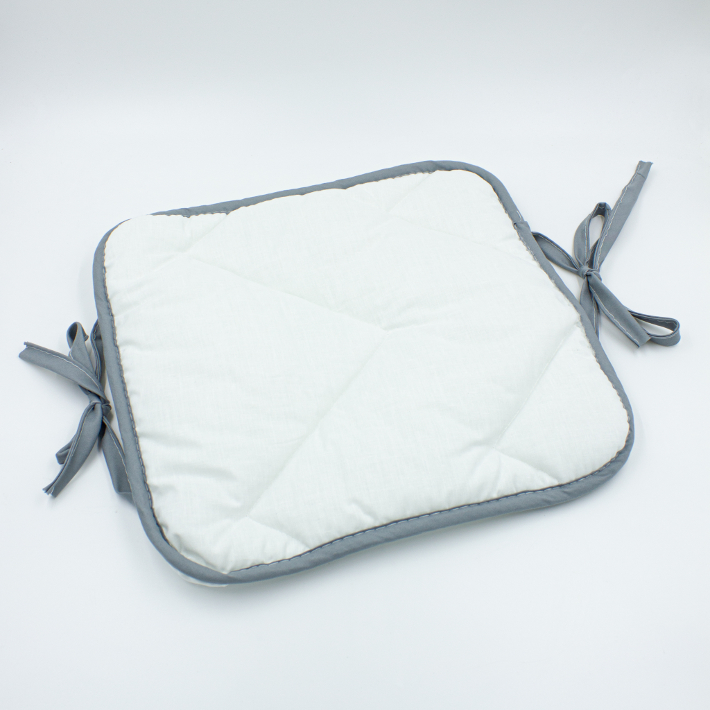 Подушка на стілець MirSon Бязь Royal Pearl Line 40х40 см (2200006185826) - зображення 3