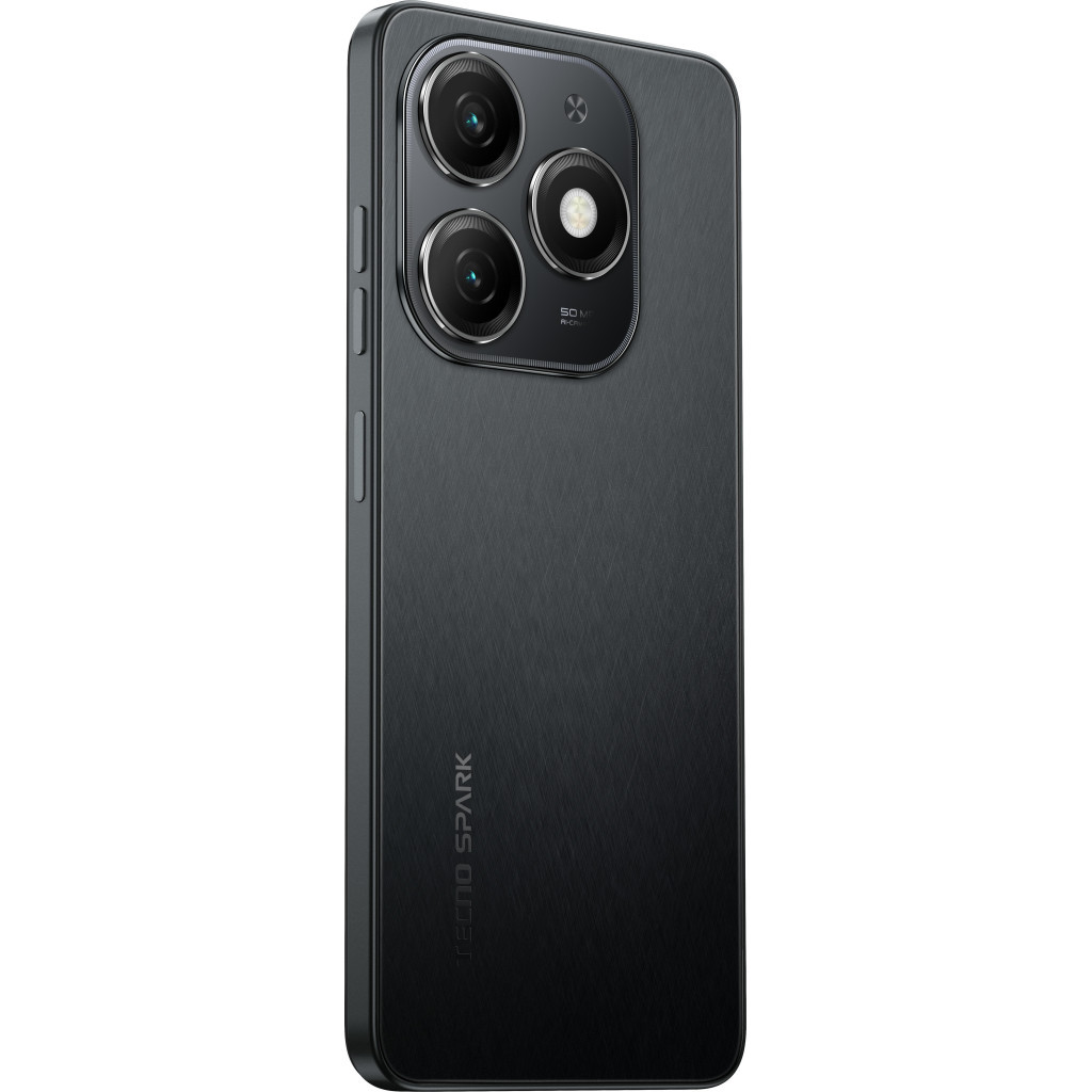 Мобільний телефон Tecno KJ5n (Spark 20 8/128Gb) Gravity Black (4894947011603) - зображення 4