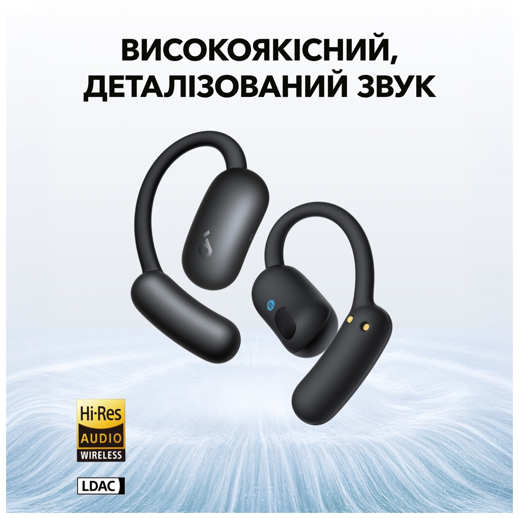 Навушники Anker SoundСore AeroFit 2 Black (A3874G11) - зображення 12