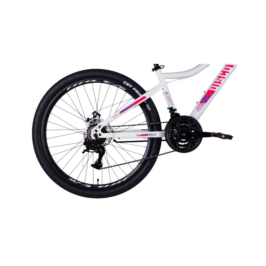 Велосипед Discovery 24" KELLY DD рама-14" ST 2025 біло-рожевий (OPS-DIS-26-628) - picture 2