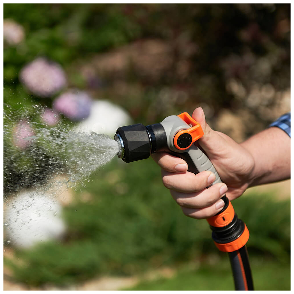 Пістолет для поливу SEQUOIA кількість режимів 2, пластик, цинк, вага 0.4 кг (SWPSN2P) - изображение 3