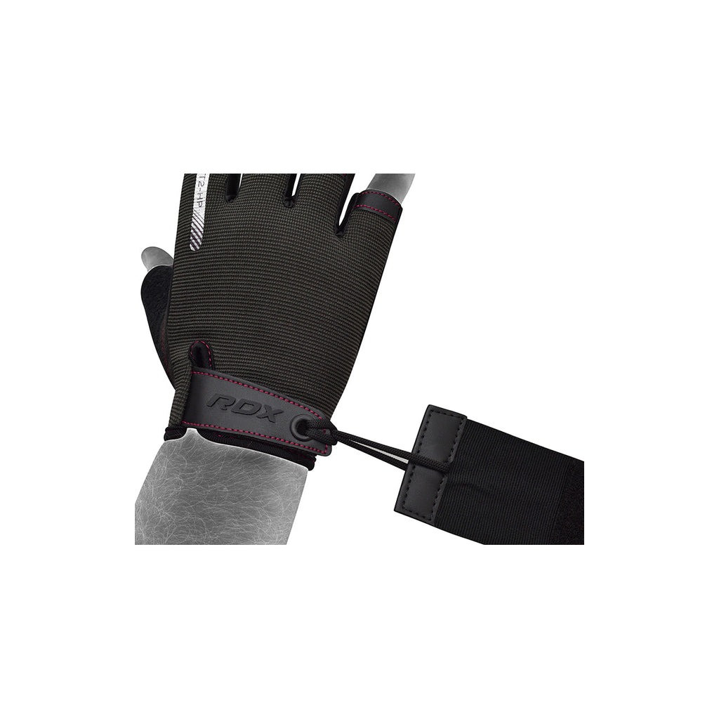 Рукавички для фітнесу RDX T2 Half Pink M (WGA-T2HP-M) - зображення 6