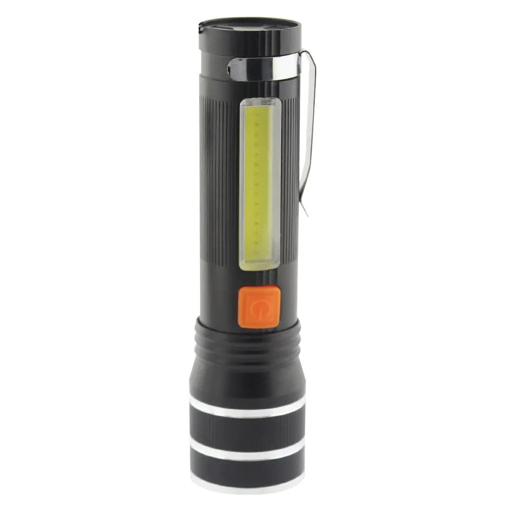 Ліхтар Quantum Helper 10W LED zoom +COB з USB (QM-FL1032) - зображення 3