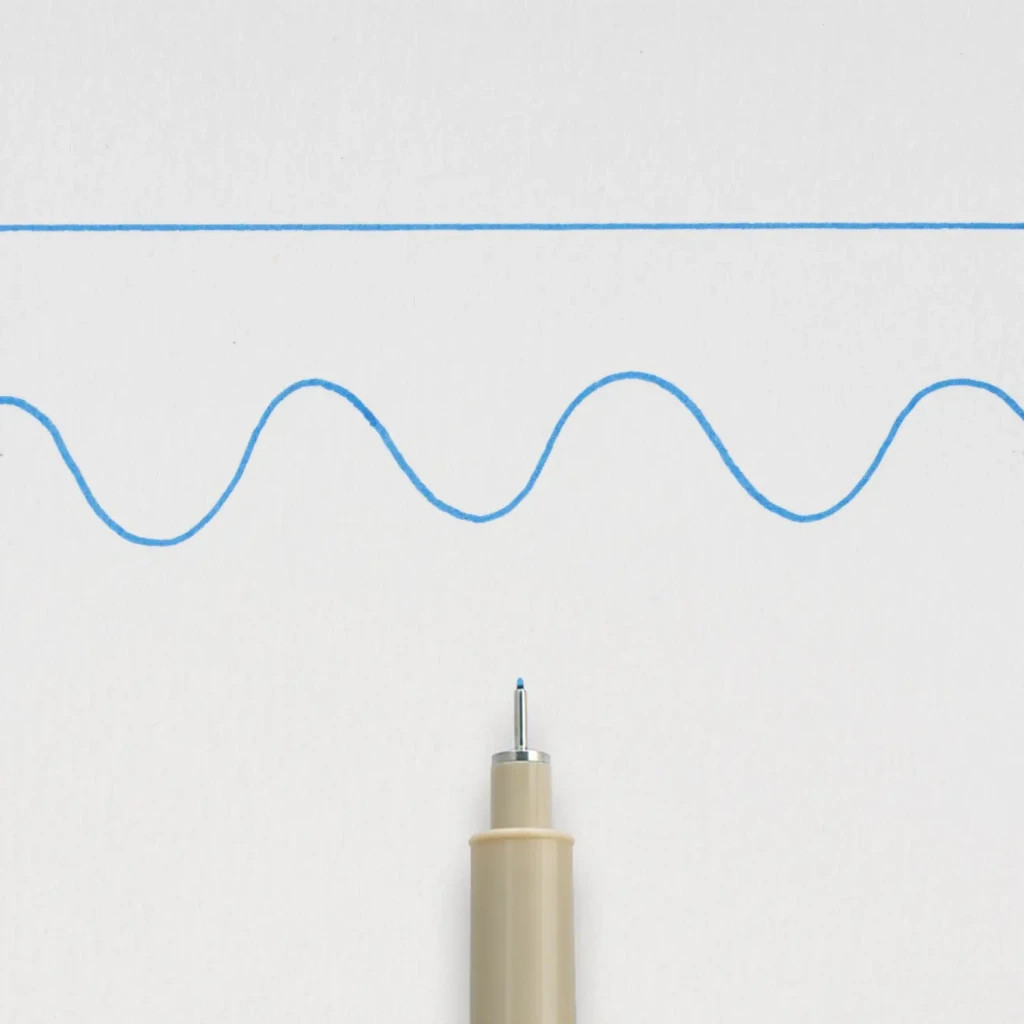 Лайнер Sakura Pigma Micron (0.2) 0,3 мм Синій (084511318380) - picture 4