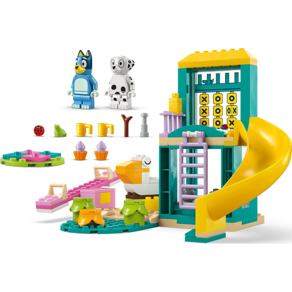 Конструктор LEGO Bluey Веселощі з Блуї та Хлоєю на ігровому майданчику (11201) - зображення 4