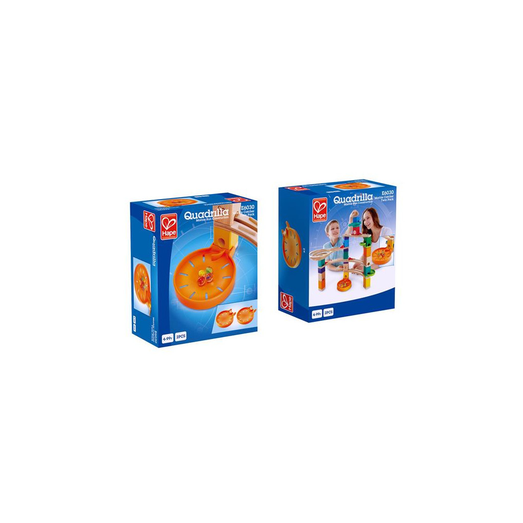 Конструктор Hape Деталі для конструктора-лабіринту Quadrilla 2 елемента (E6030) - зображення 1