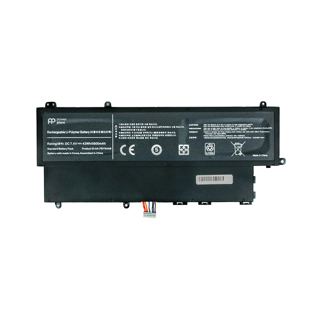 Акумулятор до ноутбука PowerPlant 530U3 (AA-PBYN4AB) 7.6V 6100mAh (NB490158) - зображення 1