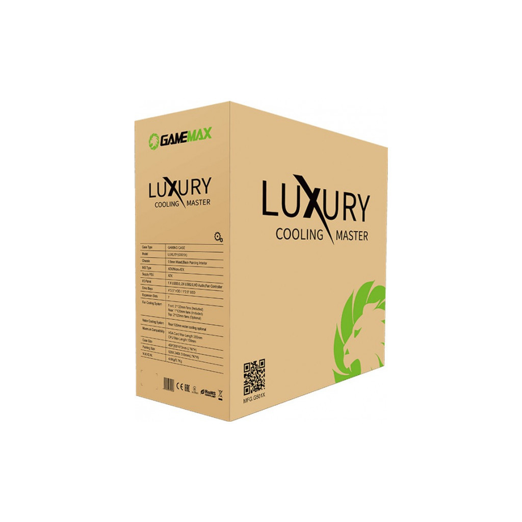 Корпус Gamemax LUXURY G501X - зображення 12