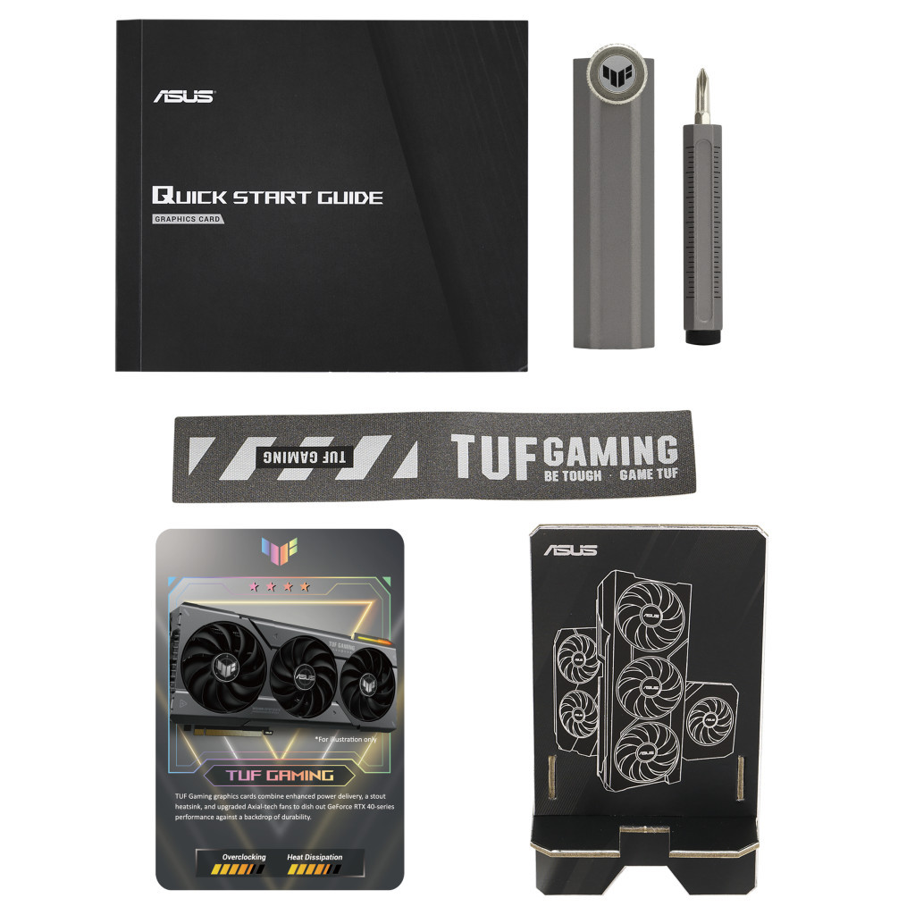 Відеокарта ASUS GeForce RTX4070 12Gb TUF OC GAMING (TUF-RTX4070-O12G-GAMING) - зображення 9