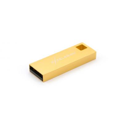 USB флеш накопичувач eXceleram 16GB U1 Series Gold USB 2.0 (EXP2U2U1G16) - зображення 7