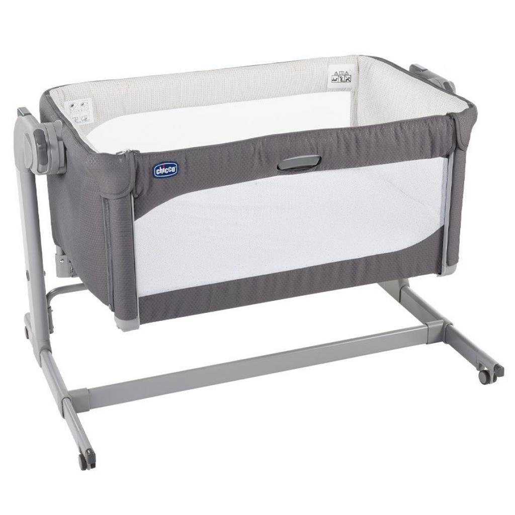 Ліжечко Chicco Next 2 Me Magic dark grey (79584.77) - зображення 1