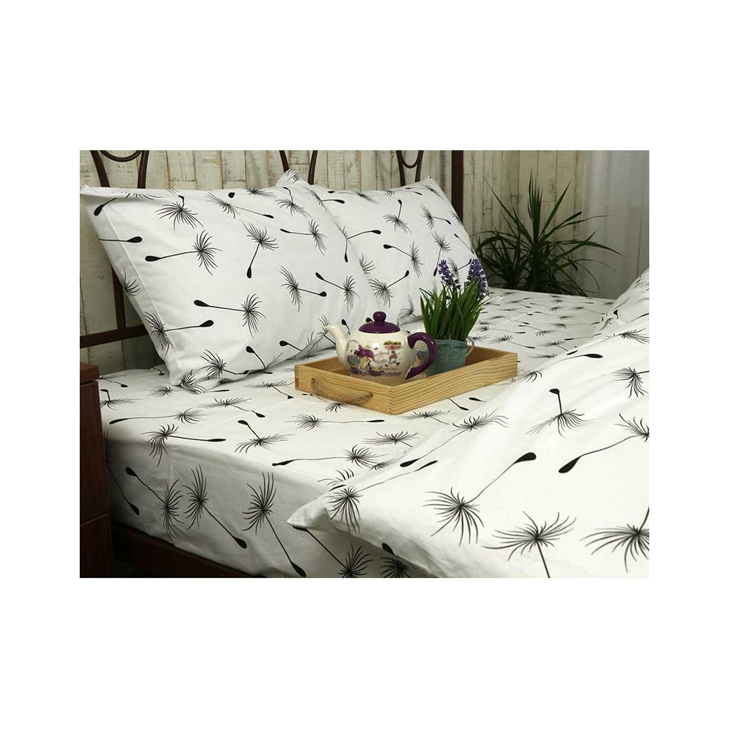 Простирадло Руно бязь Fly White 175х215 см (73.114Б_Fly white) - зображення 2