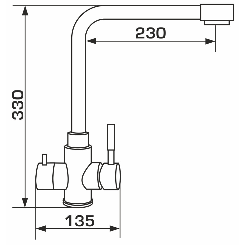 Змішувач GRANADO Badalona LUX grafito (gz0409L) - зображення 8