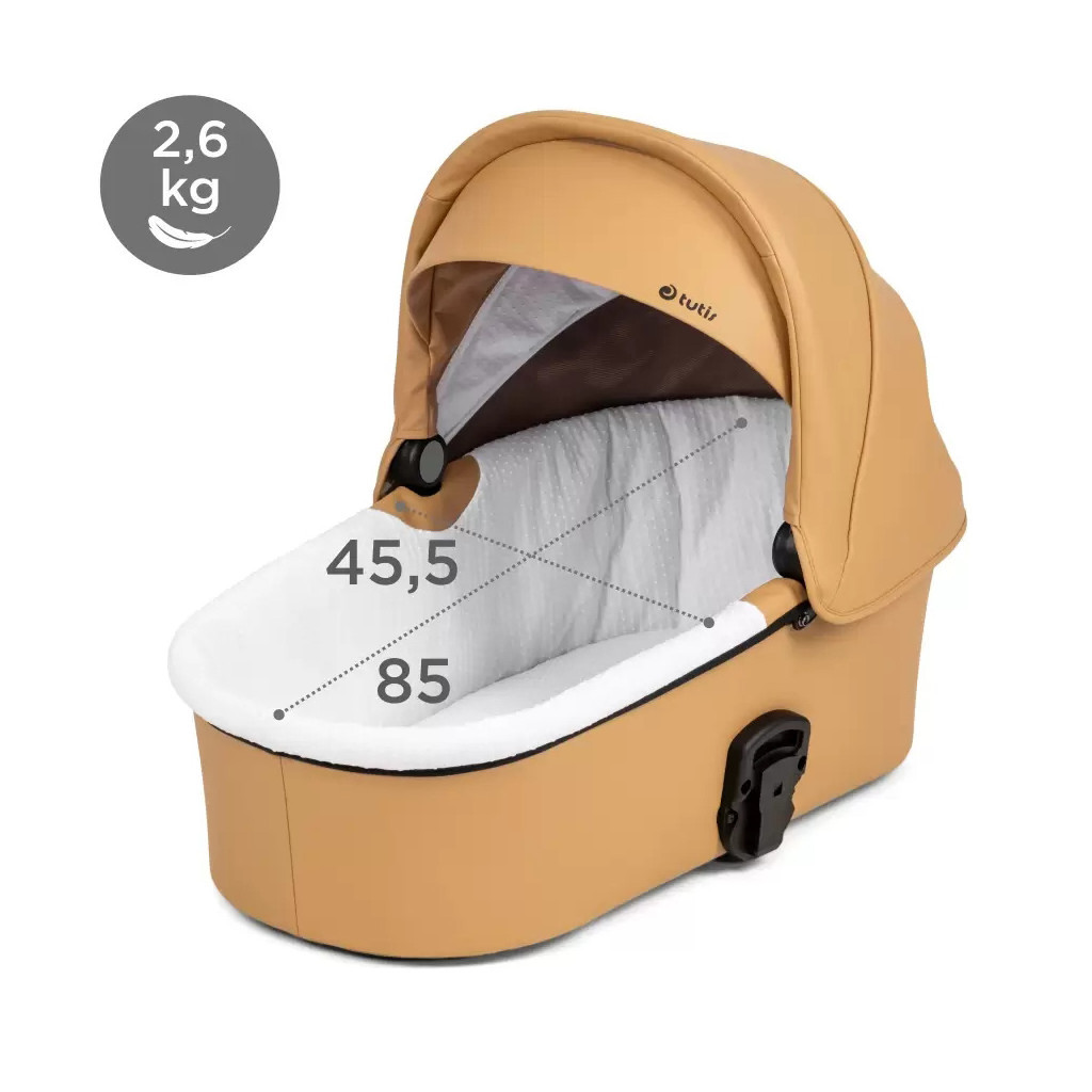 Коляска TUTIS 2 в 1 Mio Leather Camel (1232038) - зображення 7