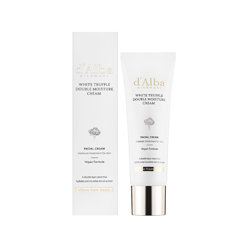 Крем для обличчя D'Alba White Truffle Double Moisture Cream Антивіковий подвійний 60 мл (8809563069149) - зображення 1