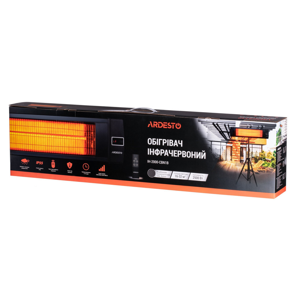 Обігрівач Ardesto IH-2000-CBN1B - зображення 12