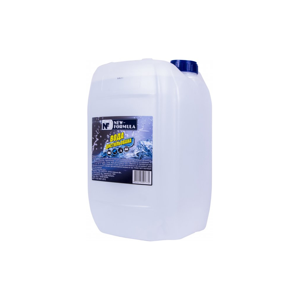 Вода дистильована NEW FORMULA 20л (4820215591775) - изображение 2