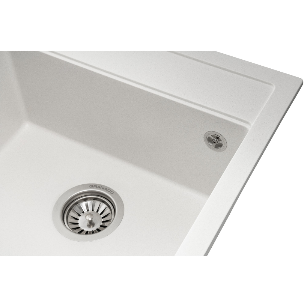 Мийка кухонна GRANADO MERIDA white (gr0305) - зображення 4