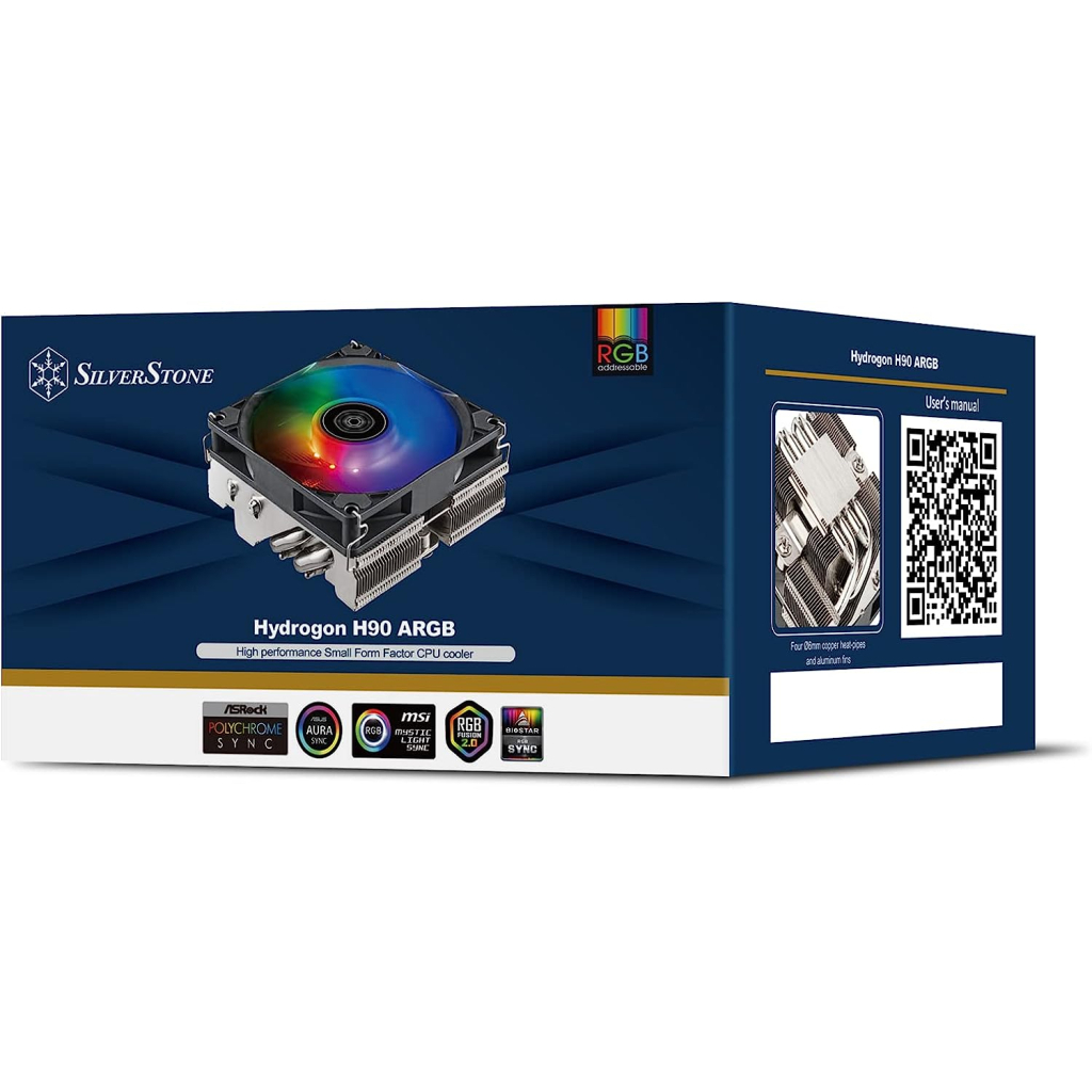 Кулер до процесора Silver Stone Hydrogon (SST-HYH90-ARGB) - зображення 9