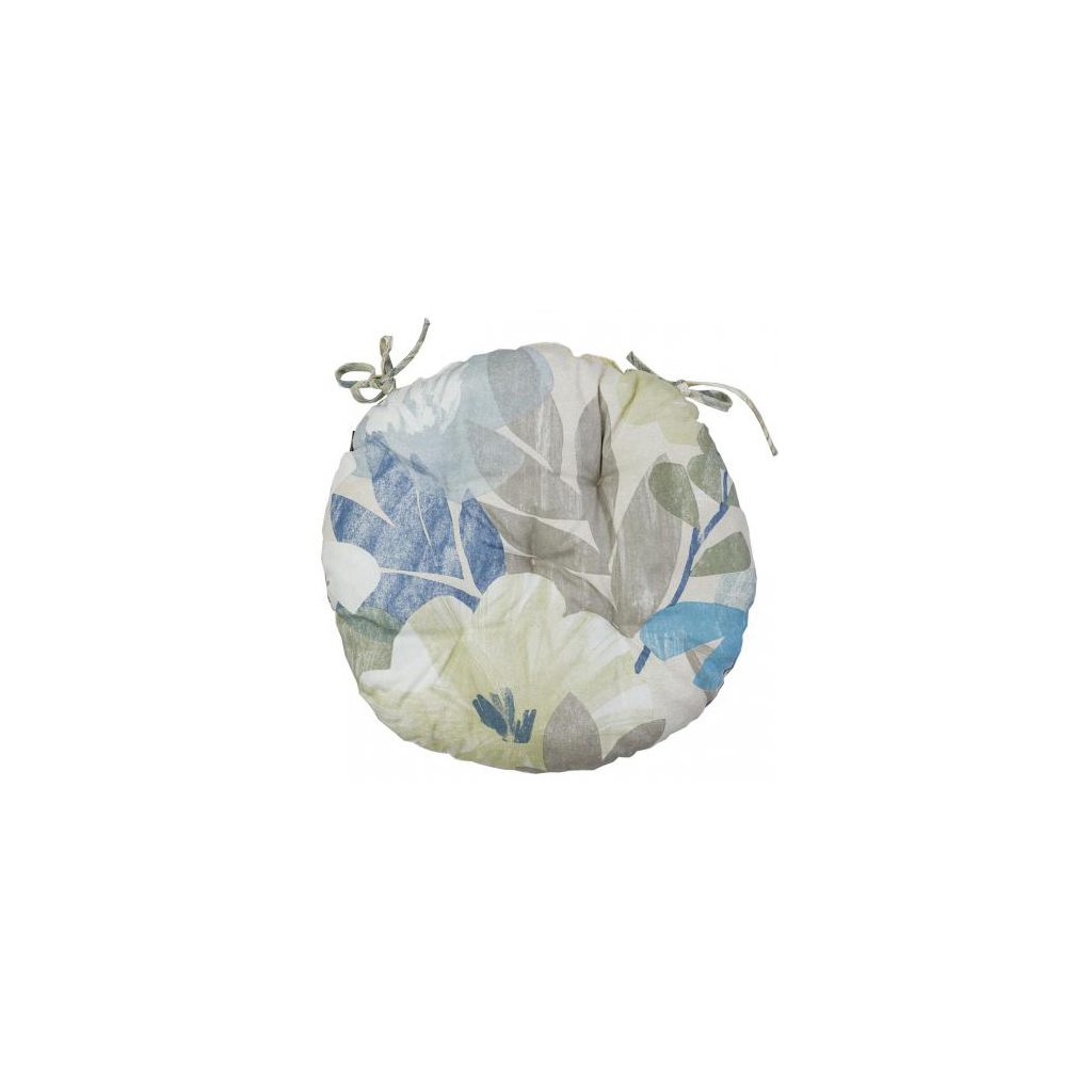 Подушка на стілець Прованс Блакитні Квіти D-40 (4823093449725) - зображення 1