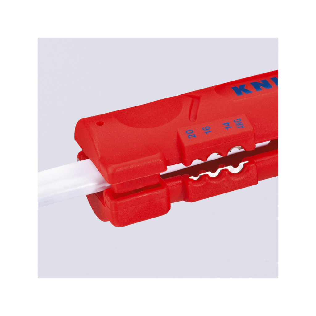 Знімач ізоляції KNIPEX для плоского та круглого кабелю (16 64 125 SB) - зображення 4