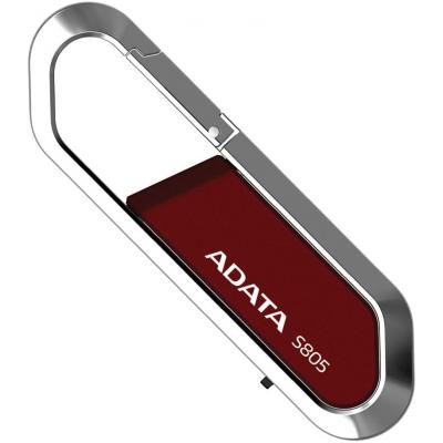 USB флеш накопичувач ADATA 32GB S805 Red USB 2.0 (AS805-32G-RRD) - зображення 1