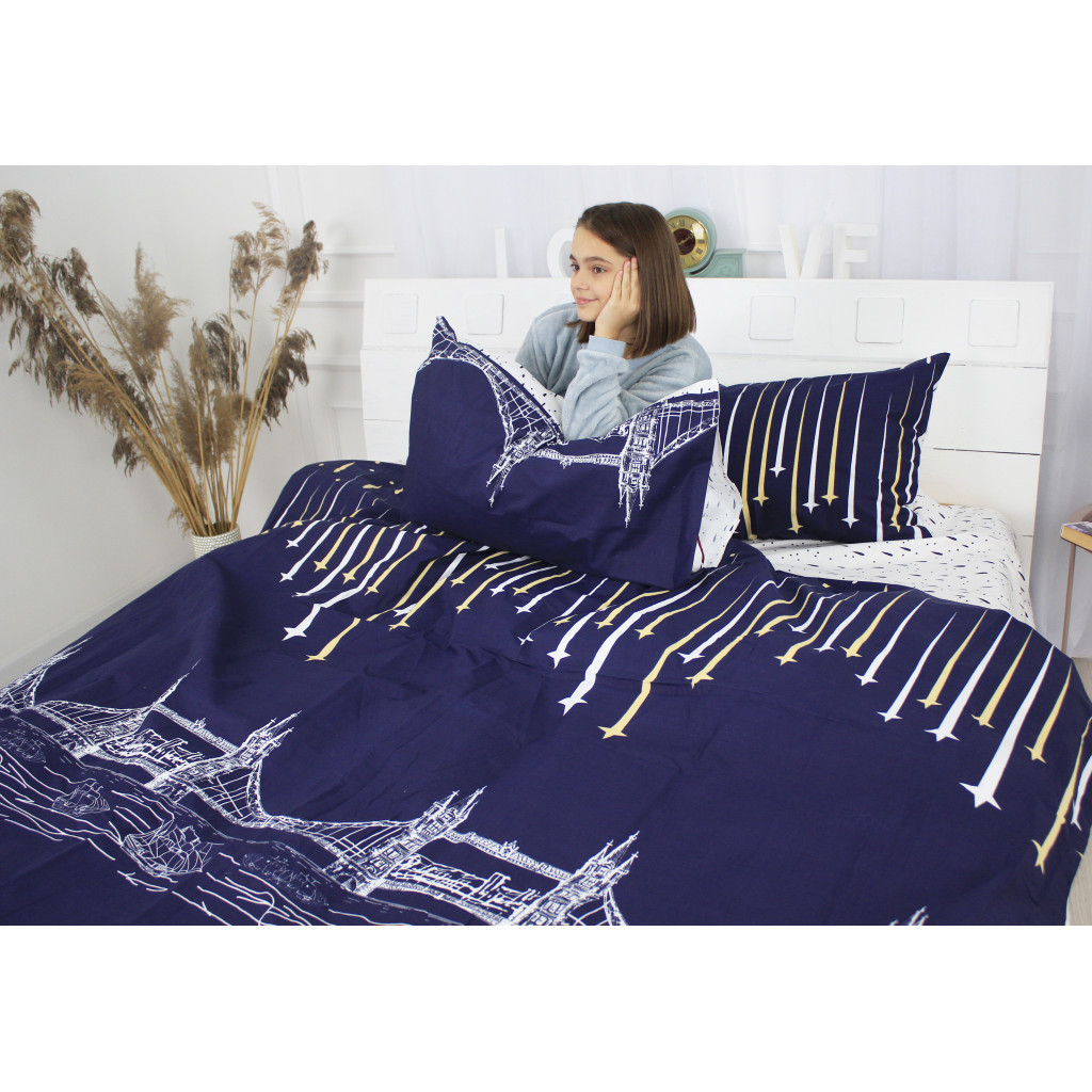 Постільна білизна MirSon Бязь Ranforce Elite 17-0035 Cristian 220x240 (2200004704418) - зображення 4