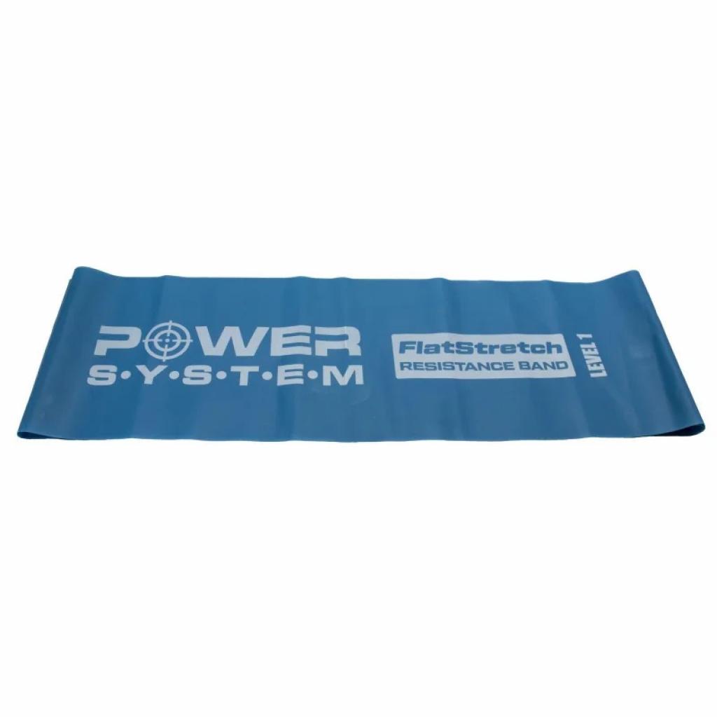 Еспандер Power System PS-4121 Flat Stretch Band Level 1 Blue (PS_4121_Blue) - зображення 2