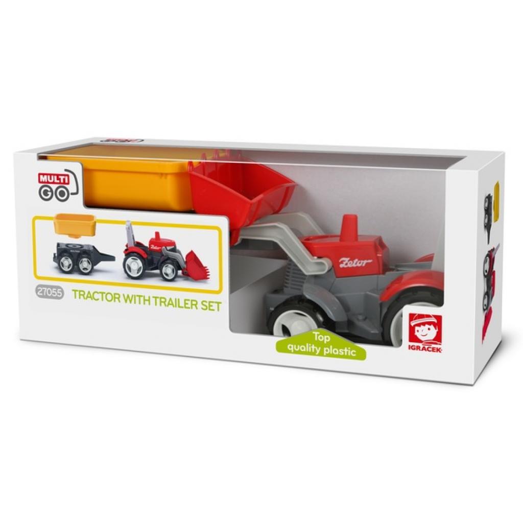 Спецтехніка Multigo EFKO 1 + 2 з ковшем і причепом (27055) - зображення 1