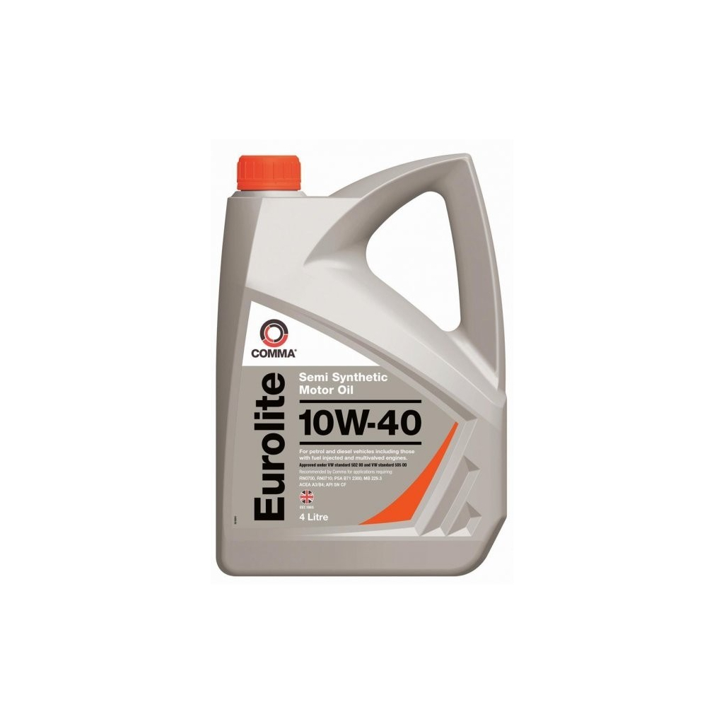 Моторна олива Comma EUROLITE 10W40 4л (EUROLITE 10W40 4L) - зображення 1