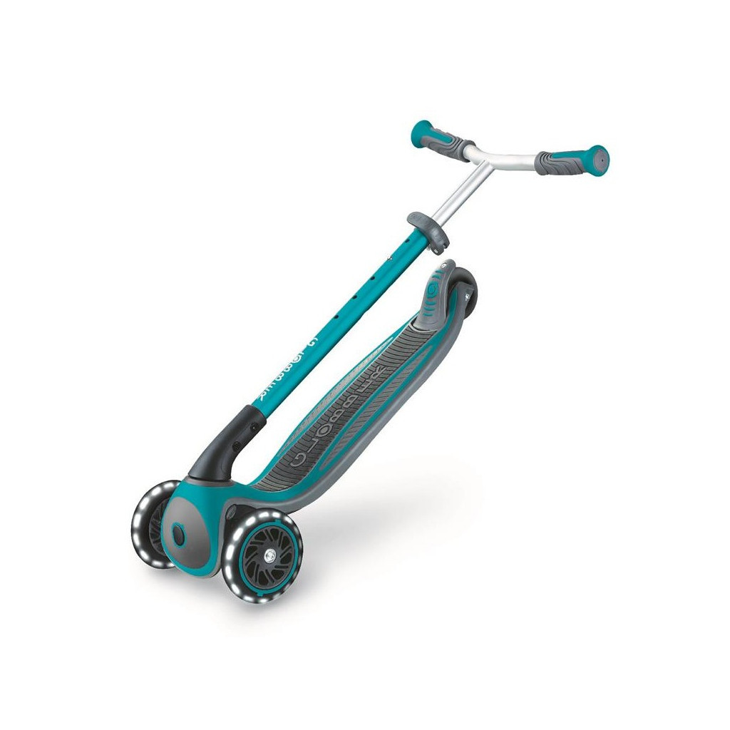 Самокат Globber Master Lights Led бірюзовий (662-105) - зображення 4