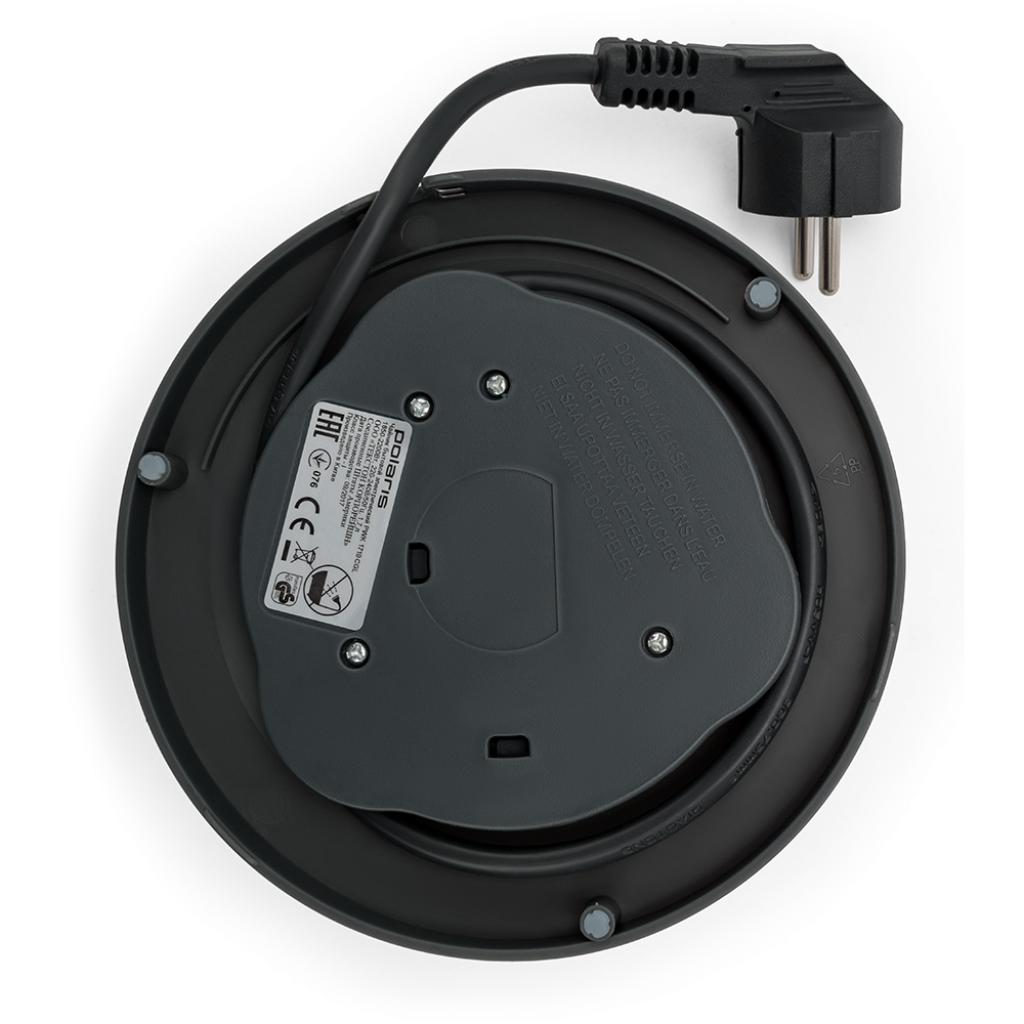 Електрочайник Polaris PWK 1719CGL Gray (PWK1719CGL Gray) - зображення 8