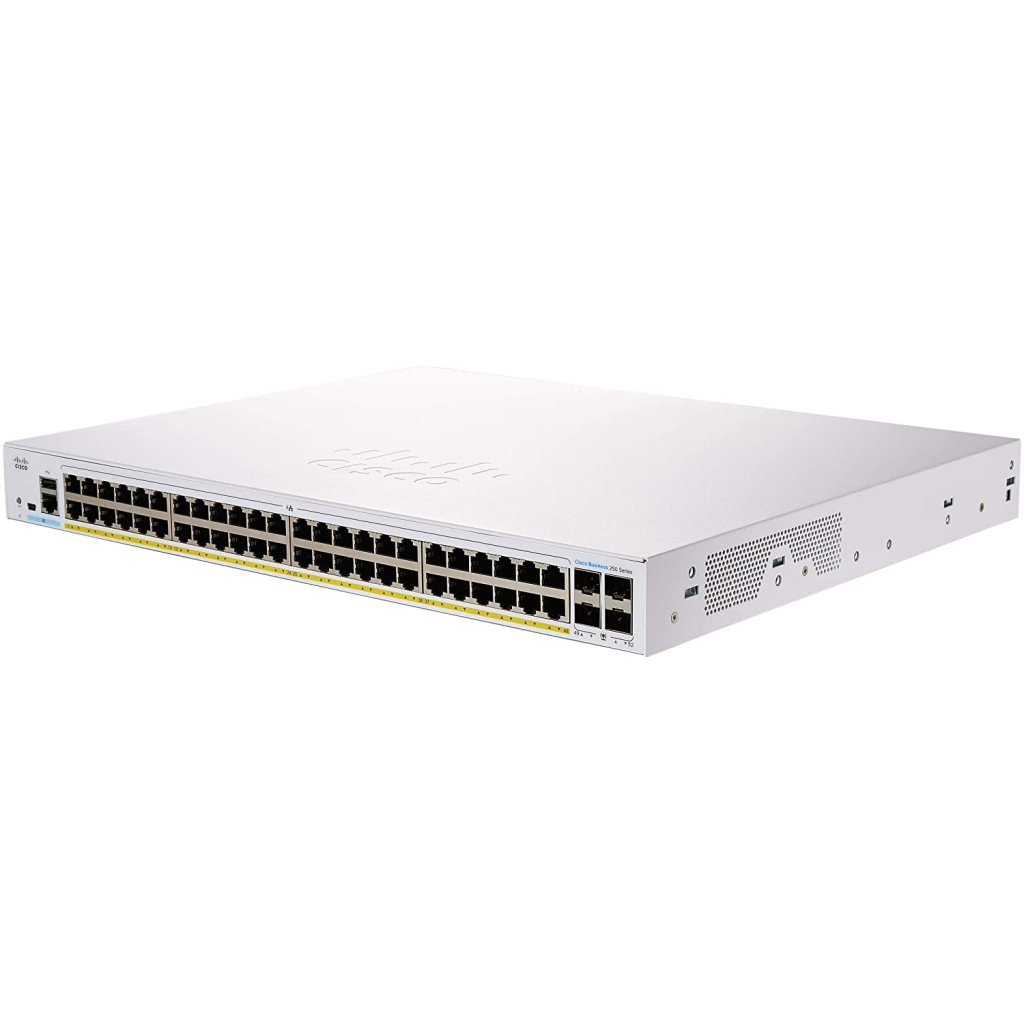 Комутатор мережевий Cisco CBS220-48P-4G-EU - зображення 1