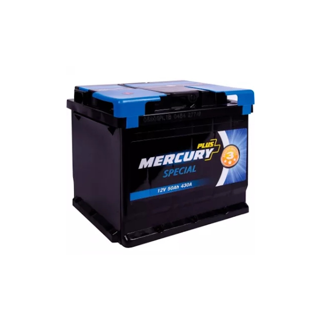 Акумулятор автомобільний MERCURY battery SPECIAL Plus 50Ah (P105140) - зображення 1