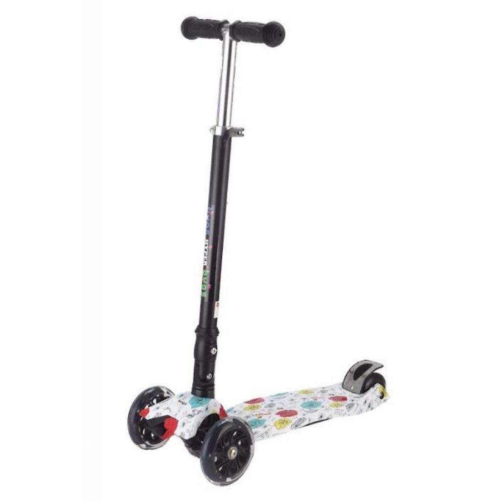 Самокат Bugs Hyper 2 Colorful flowers (6905614650259) - зображення 1