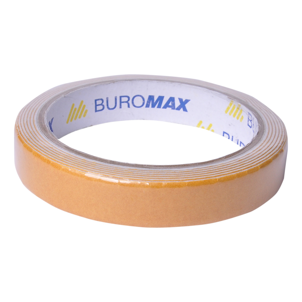 Скотч Buromax двосторонній на пінній основі 18 мм х 2 м (BM.7513) - зображення 1