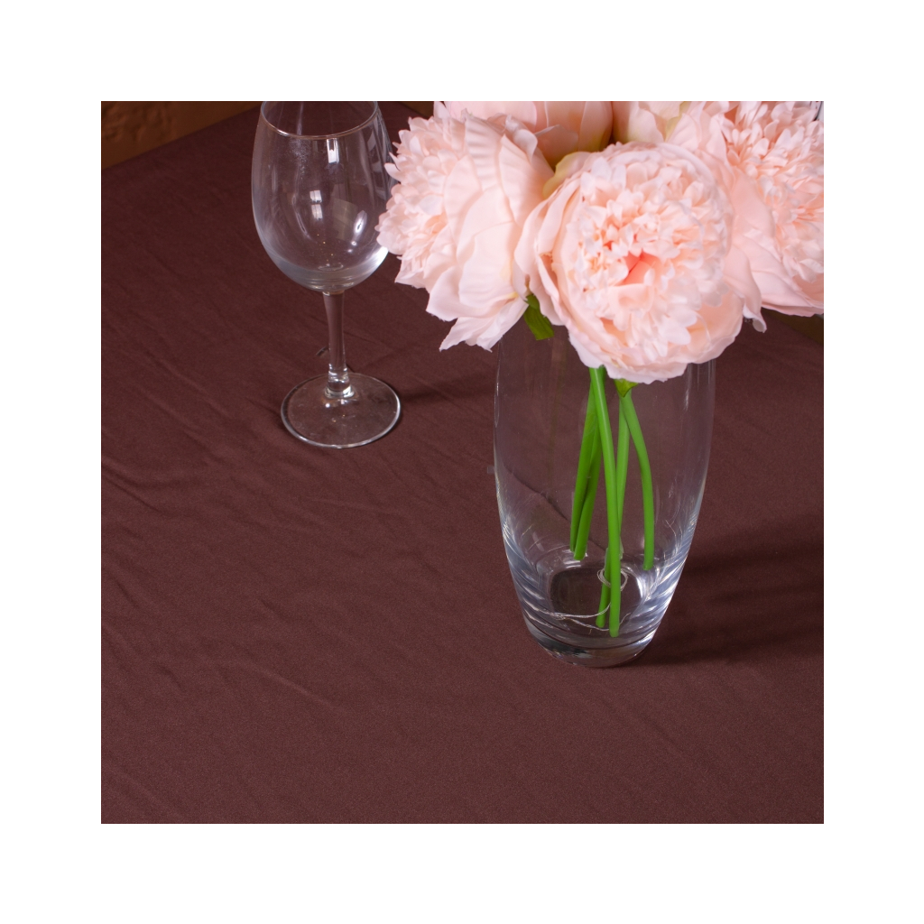 Скатертина MirSon Водонепроникна №401 Satin Waterproof Chocolate 140x220 см (2200006739364) - зображення 2