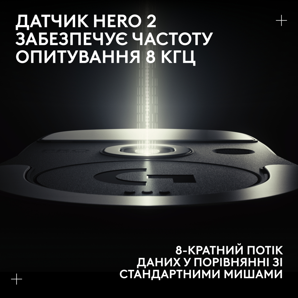 Мишка Logitech G Pro X Superlight 2 Lightspeed Wireless White (910-006638) - зображення 10