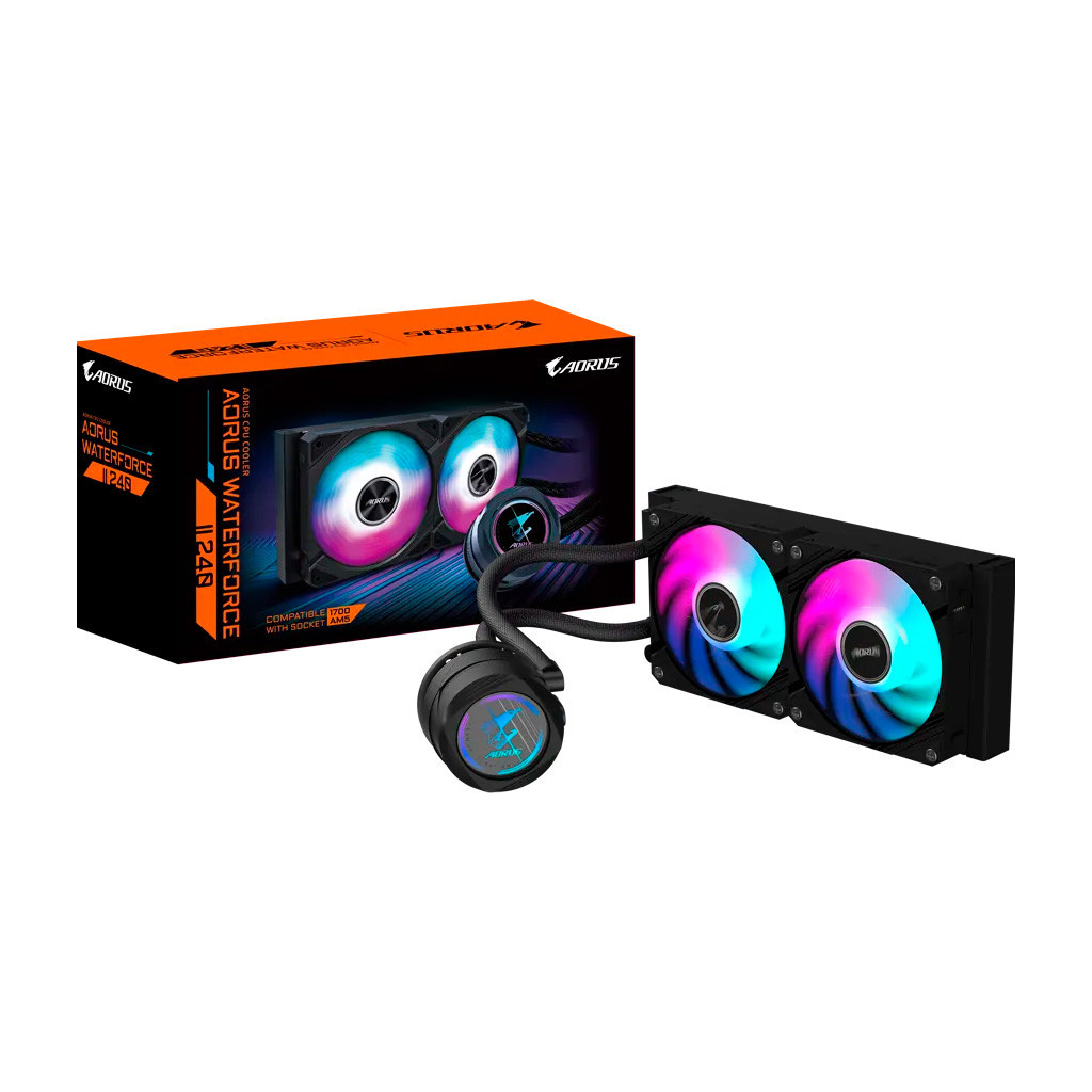 Система рідинного охолодження GIGABYTE AORUS WATERFORCE II 240 - зображення 5