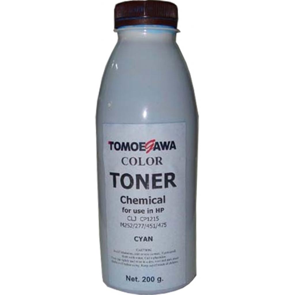 Тонер HP CLJ CP1215/M252/277/451/475 Chemical (200г) Cyan Tomoegawa (THP1215C200) - зображення 1