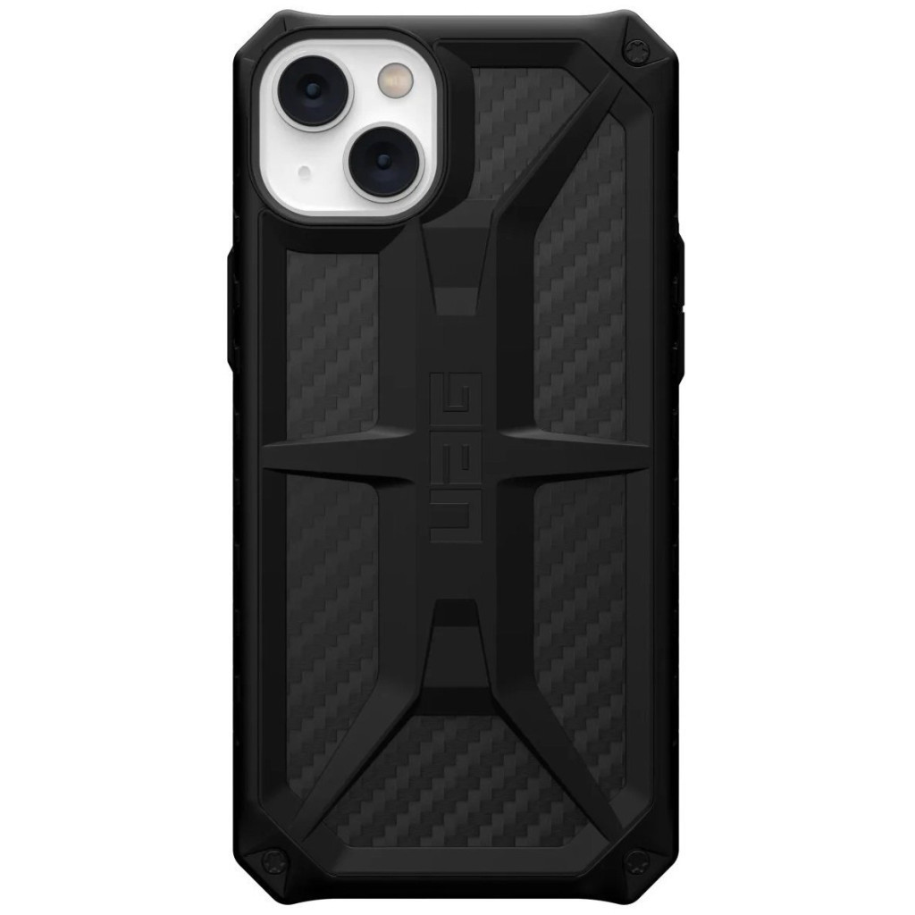 Чохол до мобільного телефона UAG Apple iPhone 14 Plus Monarch, Carbon Fiber (114033114242) - изображение 1